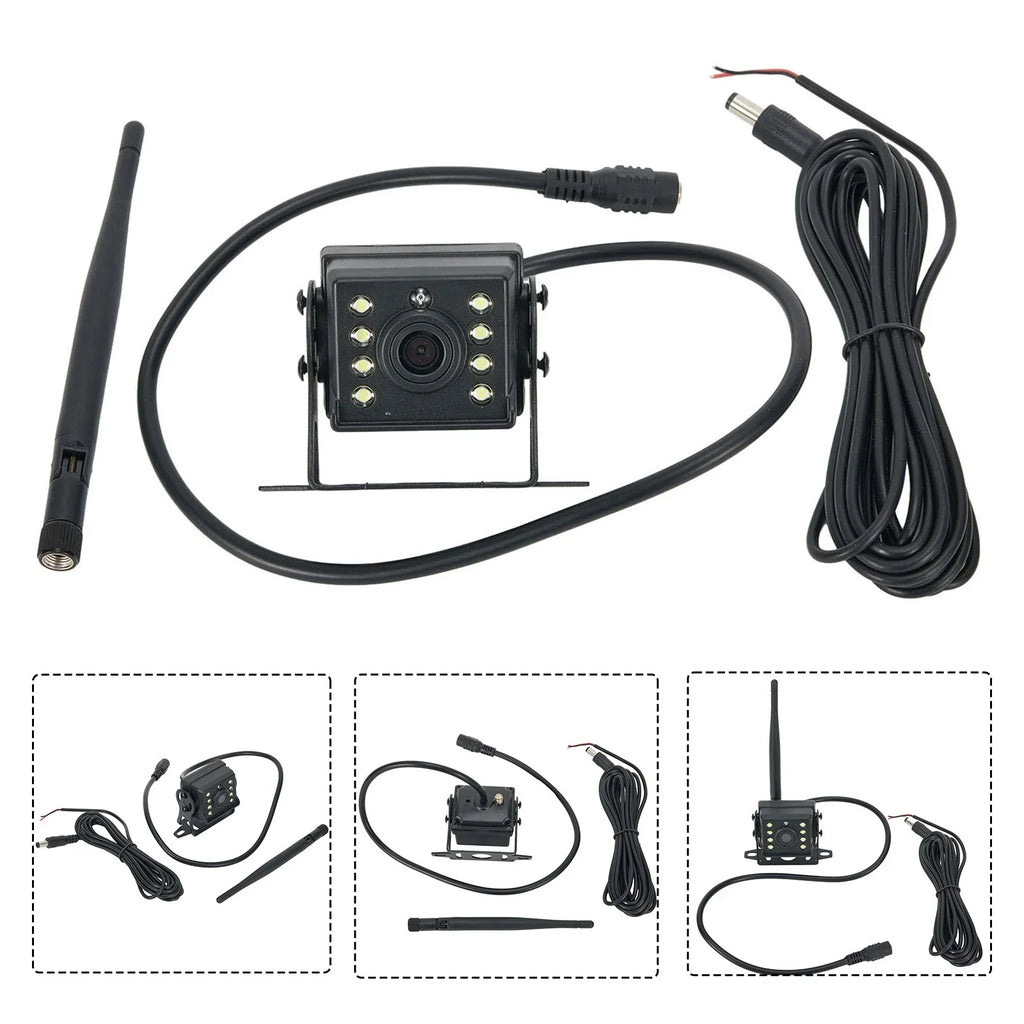 Wireless WIFI Reversing Rear View Camera Bus Trailer Truck RV Camper shockproof