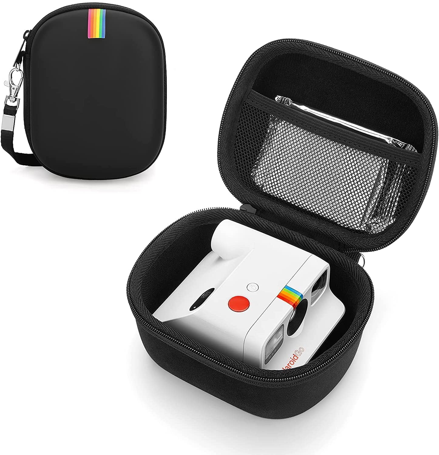Case for Polaroid Go Instant Mini Camera (9035), Hard Organizer Portable Carry Travel Cover Sizetorage Bag (Black)