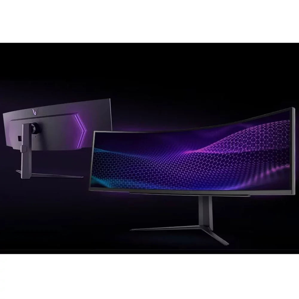 Open Box LG 49GR85DC-B 49" Curved Ultragear DQHD 1ms 240Hz Monitor with VESizeA DisplayHDR 1000, Black