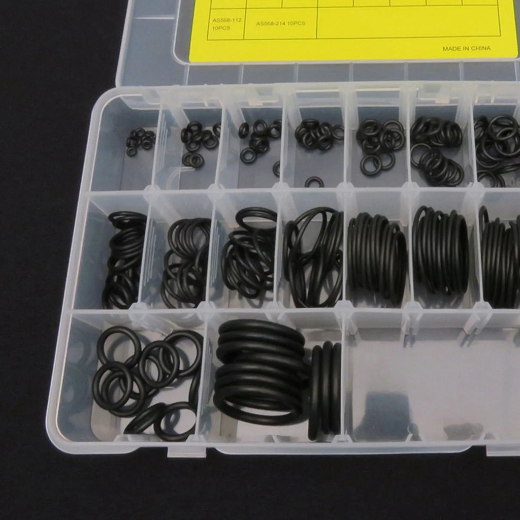 200Pcs 18 Sizeizes - with Sizetorage Box for Sizecuba Diving Tank Valves, Hoses, Regulators, Cameras Etc Diver Gear Replacement