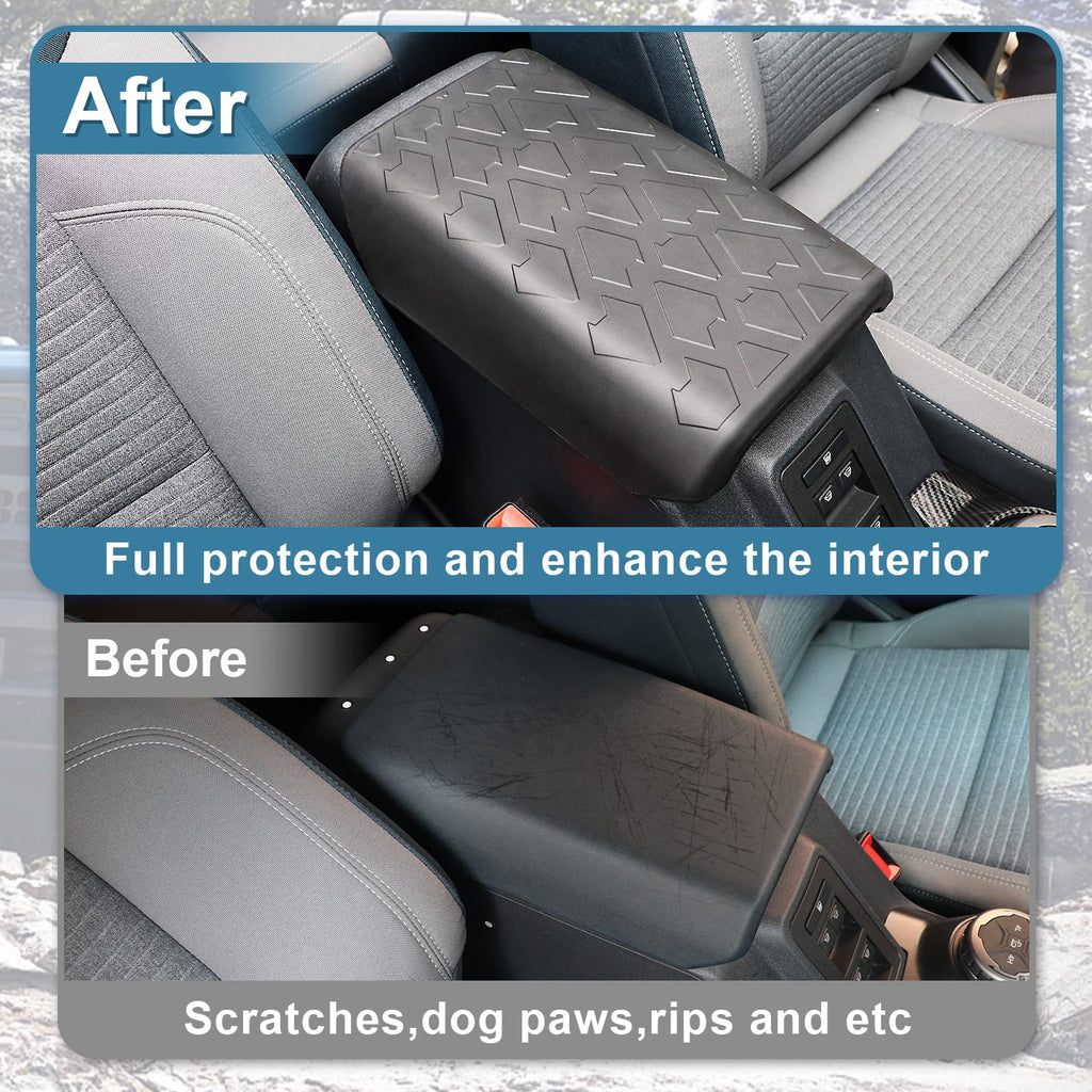 MFC Center Console Armrest Cover Waterproof Armrest Pillow For Ford Bronco 2021-2023 2 / 4 Doors