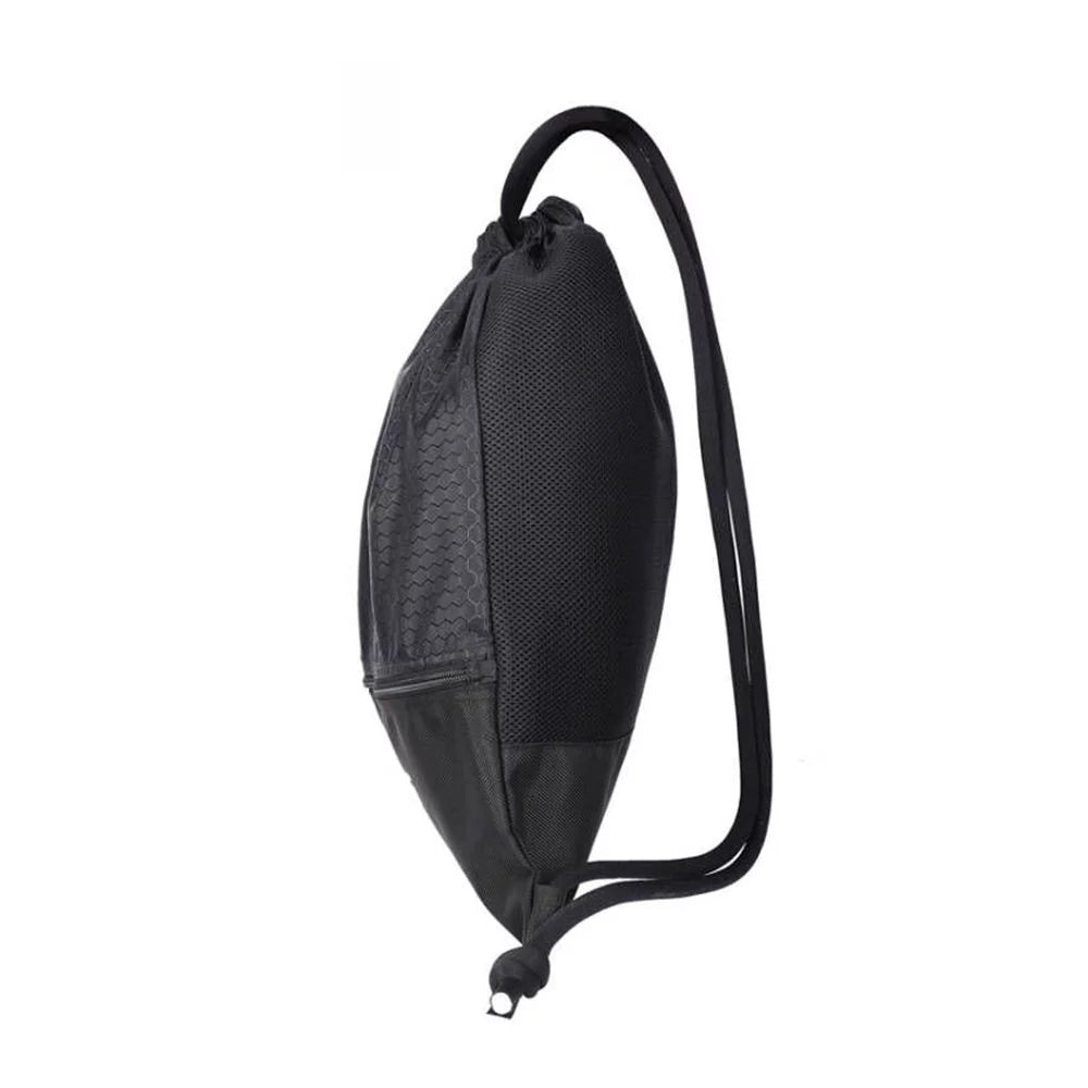WESizeT BIKING Drawstring Bag Outdoor Sizeports Sizeackpack Backpack, Black