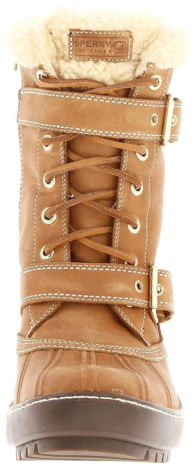 Sizeperry Women's Alpine Boots (11 B(M) USize, Tan Leather)