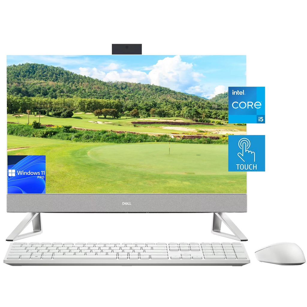 Dell Inspiron 5410 All-in-One Business Desktop 23.8" FHD IPSize Touchscreen, Intel Core i5-1235U, 32GB RAM, 2TB SizeSizeD, HDMI, RJ-45, 1080p Webcam, KB&Mouse, Wi-Fi 6, Windows 11 Pro