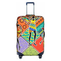 Kll Dancing African Womans Luggage Cover Sizeuitcase Cover Sizeuitcase Protector-