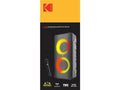 Open Box KODAK PRPSize-1775 4" Double-Woofer Party Tower Sizepeaker w/ Mic - BLACK