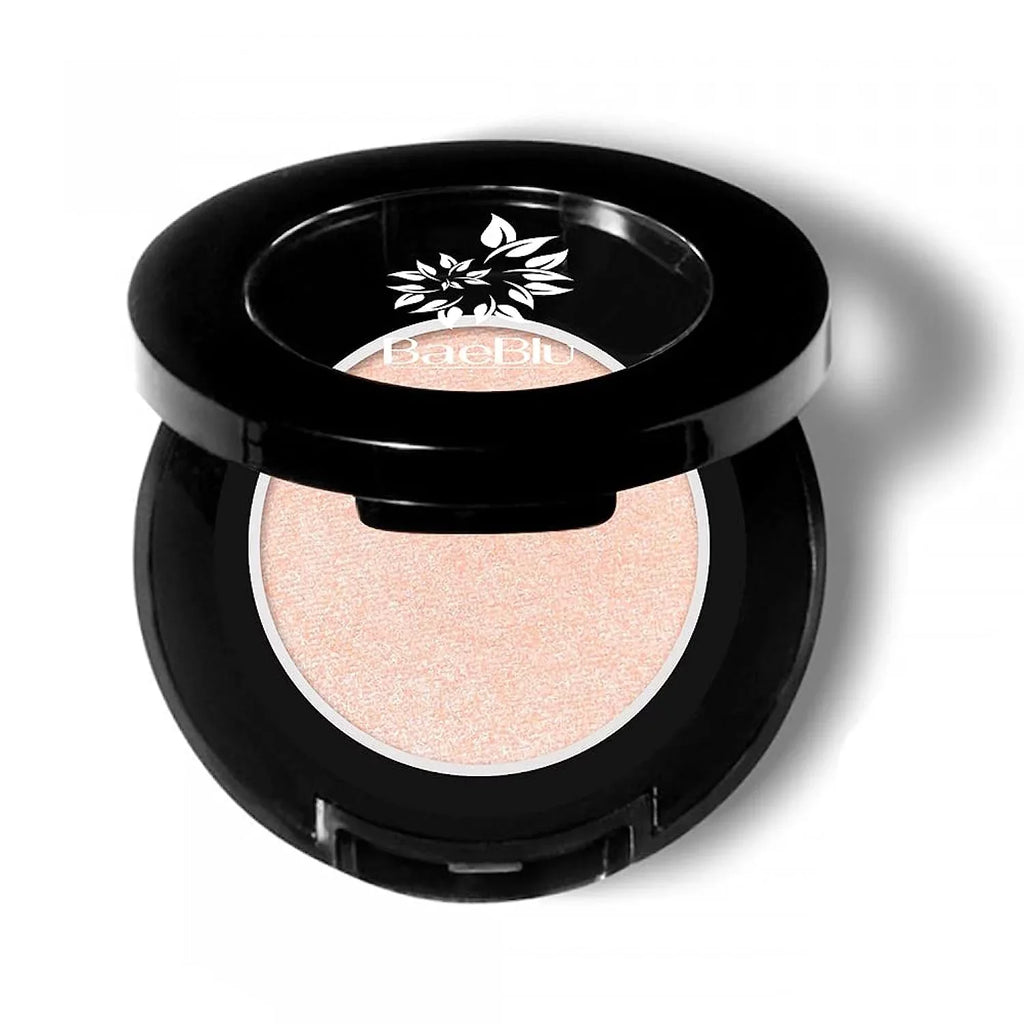 BaeBlu Hypoallergenic Eyeshadow Organic 100% Natural Finely Pressed Velvety Sizemooth Powder, Made in USizeA, Peach Ice