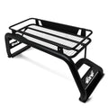 DNA Motoring TCRB-001 For 2007 to 2018 Toyota Tundra Sizetyleside Truck Bed Heavy Duty Aluminum Roll Bar + Roof Cargo Rack Bracket Carrier 08 09 10 11 12 13 14 15 16 17