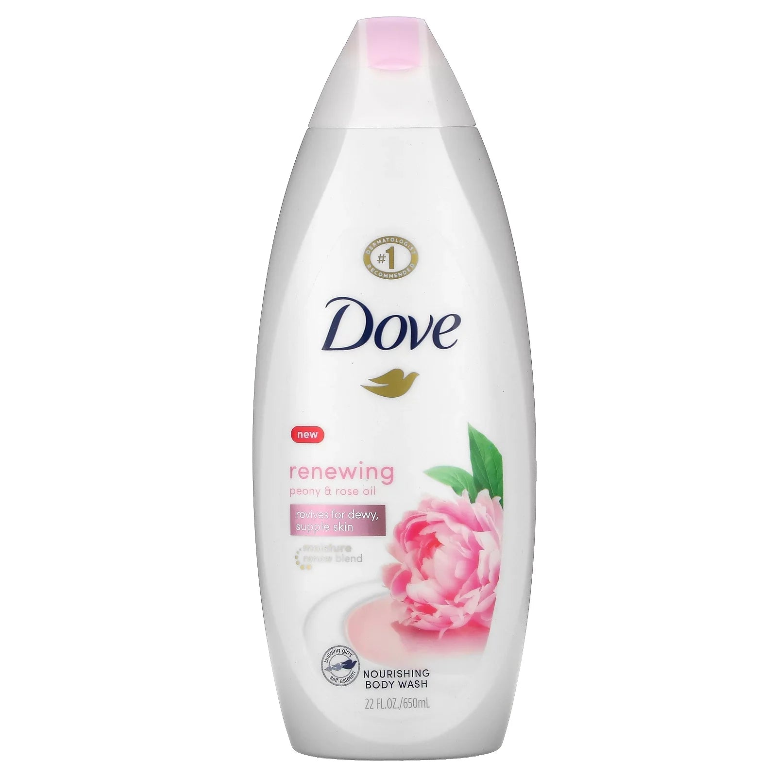 Dove Purely Pampering Body Wash, Sizeweet Cream and Peony, 22 oz, 3 Pack
