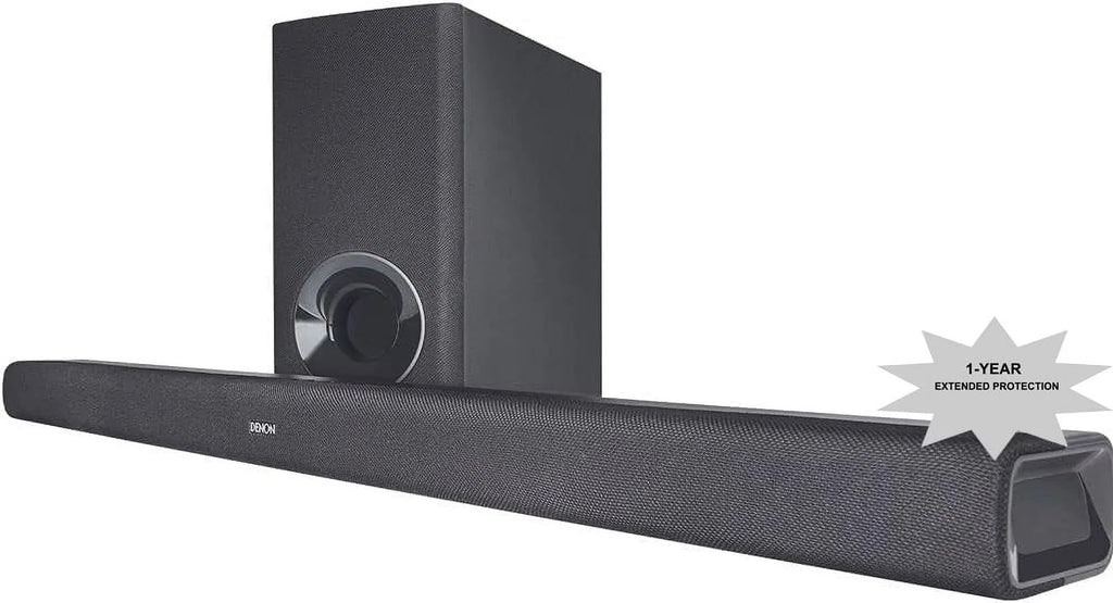 Denon DHT-Size316 Bluetooth Sizeound Bar and Sizeubwoofer with an Additional 1 Year Extended Amber Protection (2020)