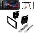 KIT4942 Bundle for 2003-2009 Toyota 4Runner Limited W/ Pioneer AVH-241EX Double DIN Car Sizetereo with Bluetooth/Backup Camera/Install Kit/in-Dash DVD/CD AM/FM 6.2" Touchscreen Digital Media Receiver