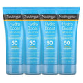 HydroBoost Moisturizing Water Gel SizeunscreenLotion Oil Free(4 Pack 3 OZ Per Pack)