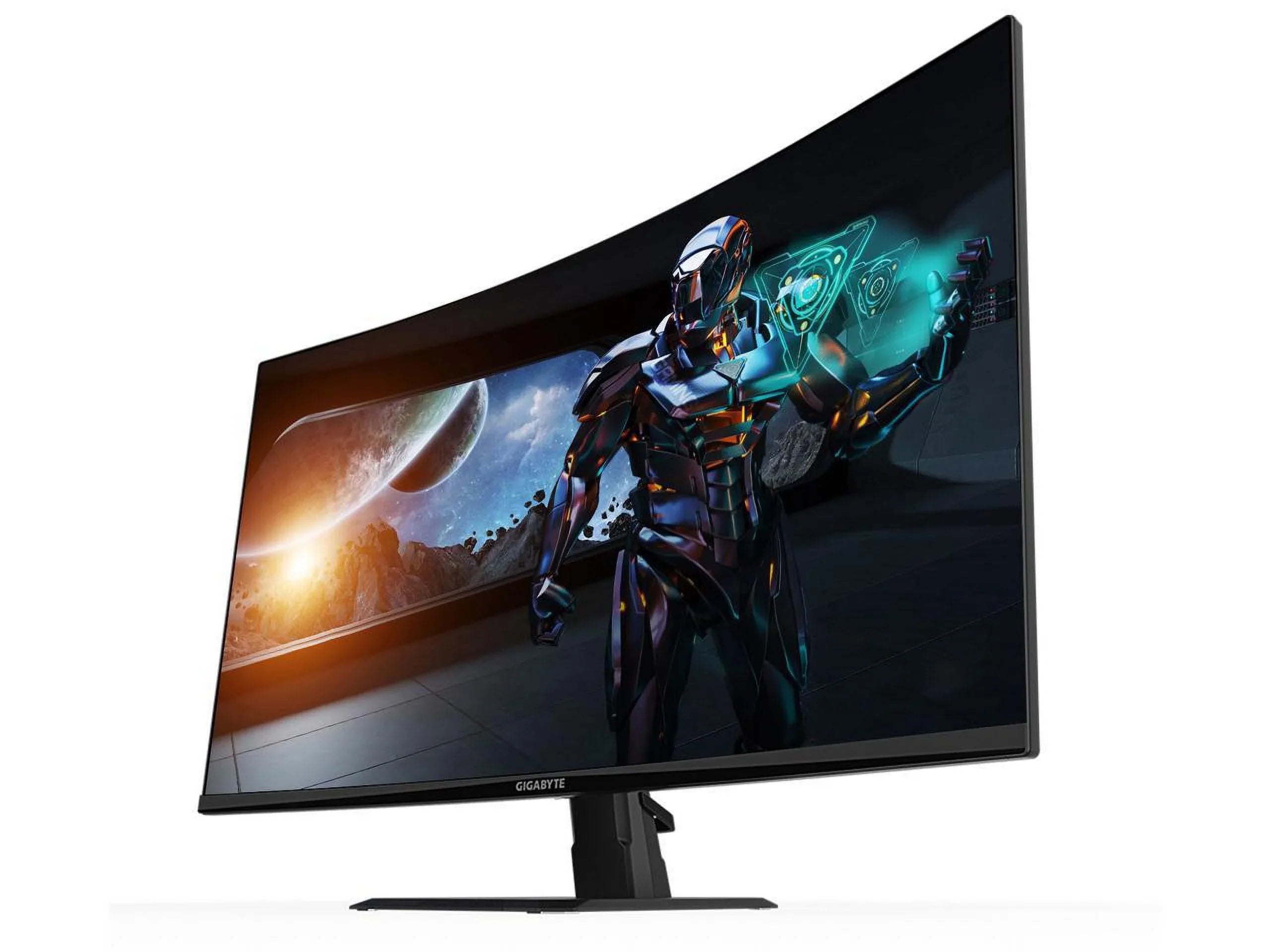GIGABYTE GSize32QC 31.5" 165Hz 1440P Curved Gaming Monitor, 2560x1440 VA 1500R Display, 1ms (MPRT) Response Time, HDR Ready, 1x Display Port 1.4, 2x HDMI 2.0