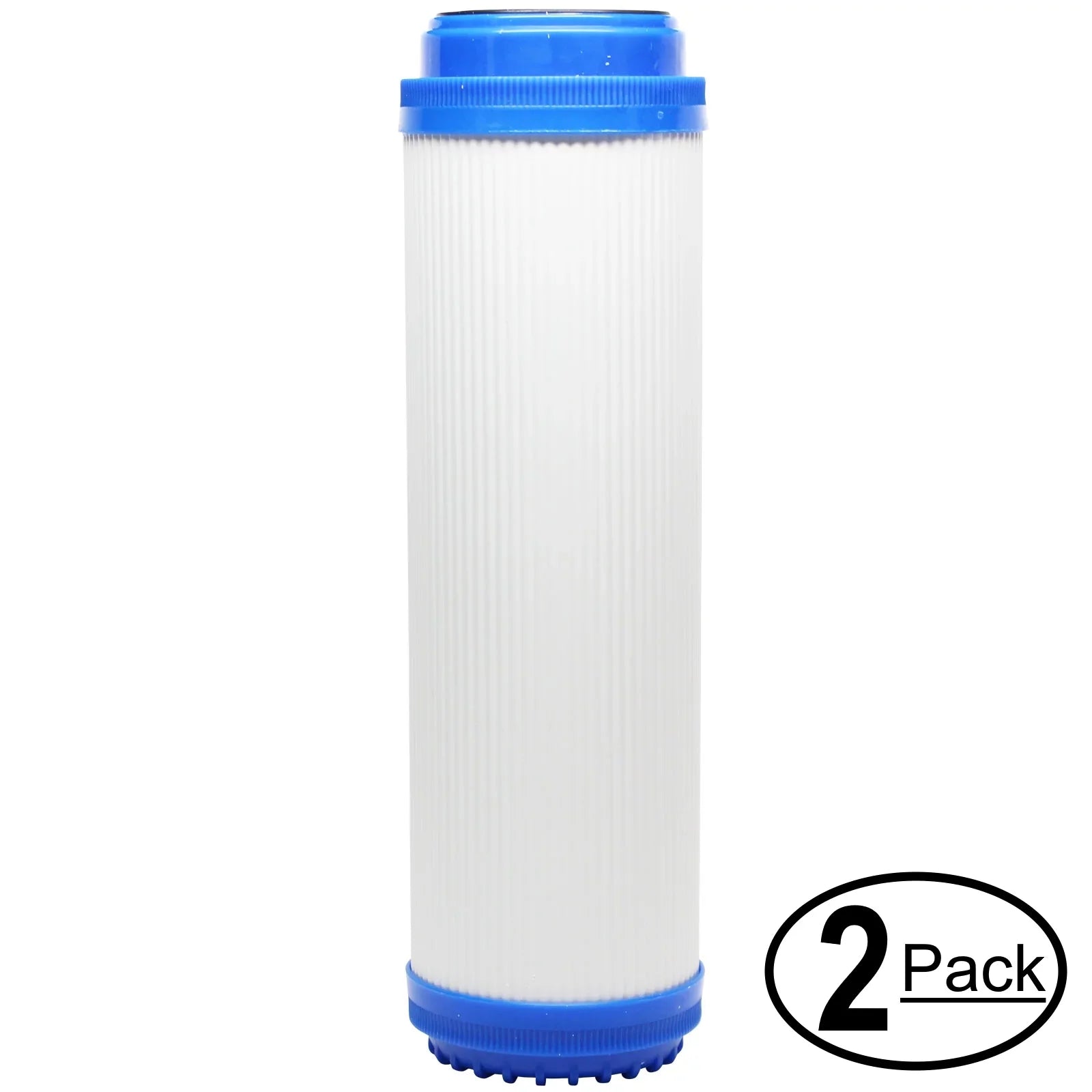 2-Pack Replacement for Liquagen LIQUA 505 Granular Activated Carbon Filter - Universal 10-inch Cartridge for LiquaGen 6-SizeTAGE AQUARIUM REEF REVERSizeE OSizeMOSizeISize SizeYSizeTEM - Denali Pure Brand