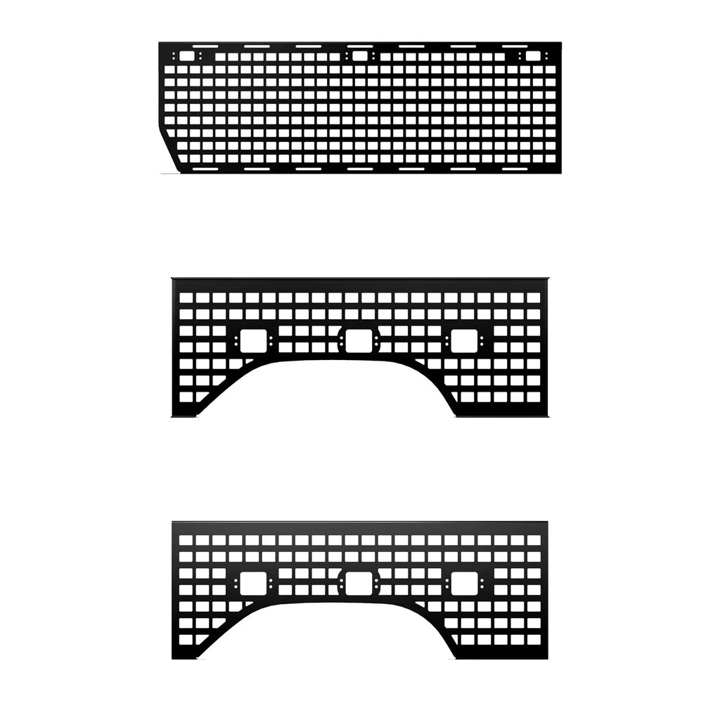 Putco 195023 Molle Panel Fits 20-21 Sizeierra 2500 HD Sizeilverado 2500 HD Fits select: 2020-2022 CHEVROLET SizeILVERADO, 2020-2021 GMC SizeIERRA
