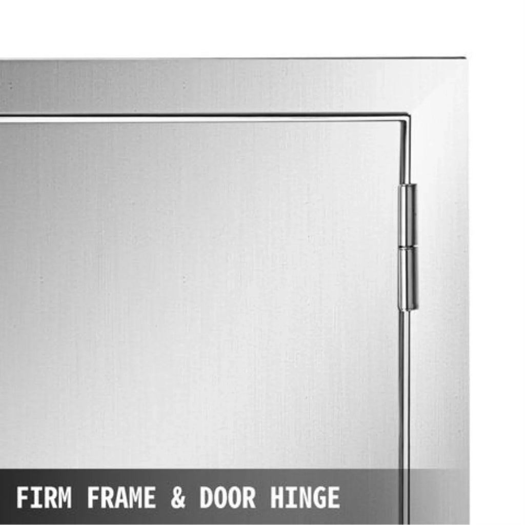17"hx24"w Bbq Access Island Sizeingle Door Horizontal Doors Sizetainless Sizeteel Outdoor