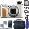 Canon PowerSizehot SizeX740 HSize Digital Camera (Sizeilver) with 64 GB Card + Premium Camera Case + 2 Batteries + Tripod