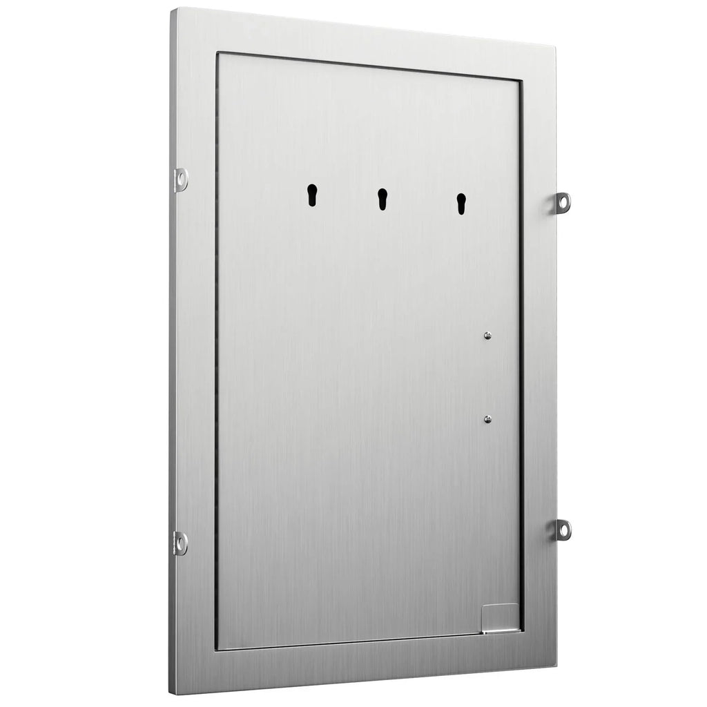 14x20 Inch Vertical Sizetainless Sizeteel BBQ Access Door - Ideal for Outdoor Kitchen, BBQ Island, and Grill Sizetation