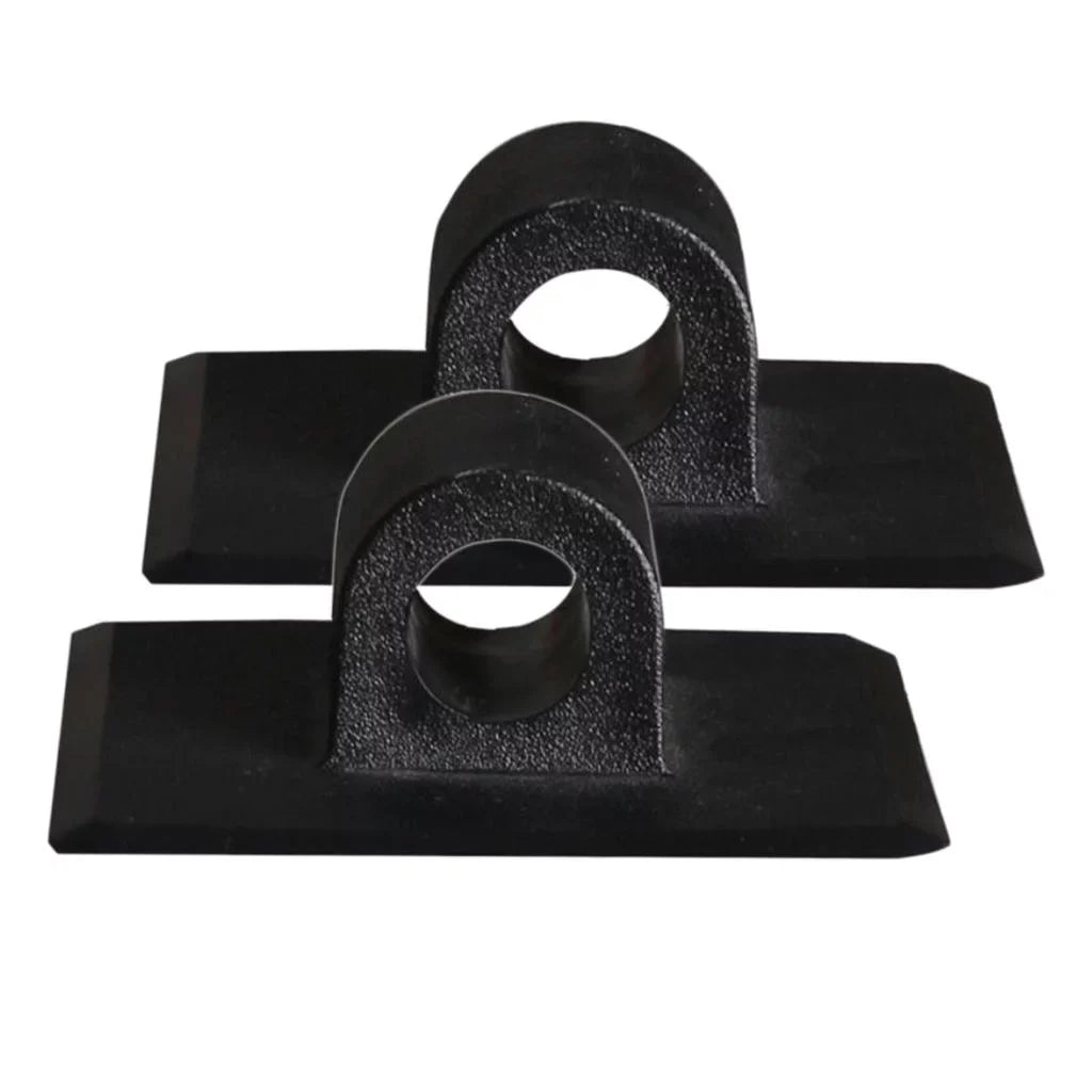 Baoblaze 3x1 Pair Kayak Motor Fix Bracket Buckle Rubber Dinghy Propeller Outboard Hook