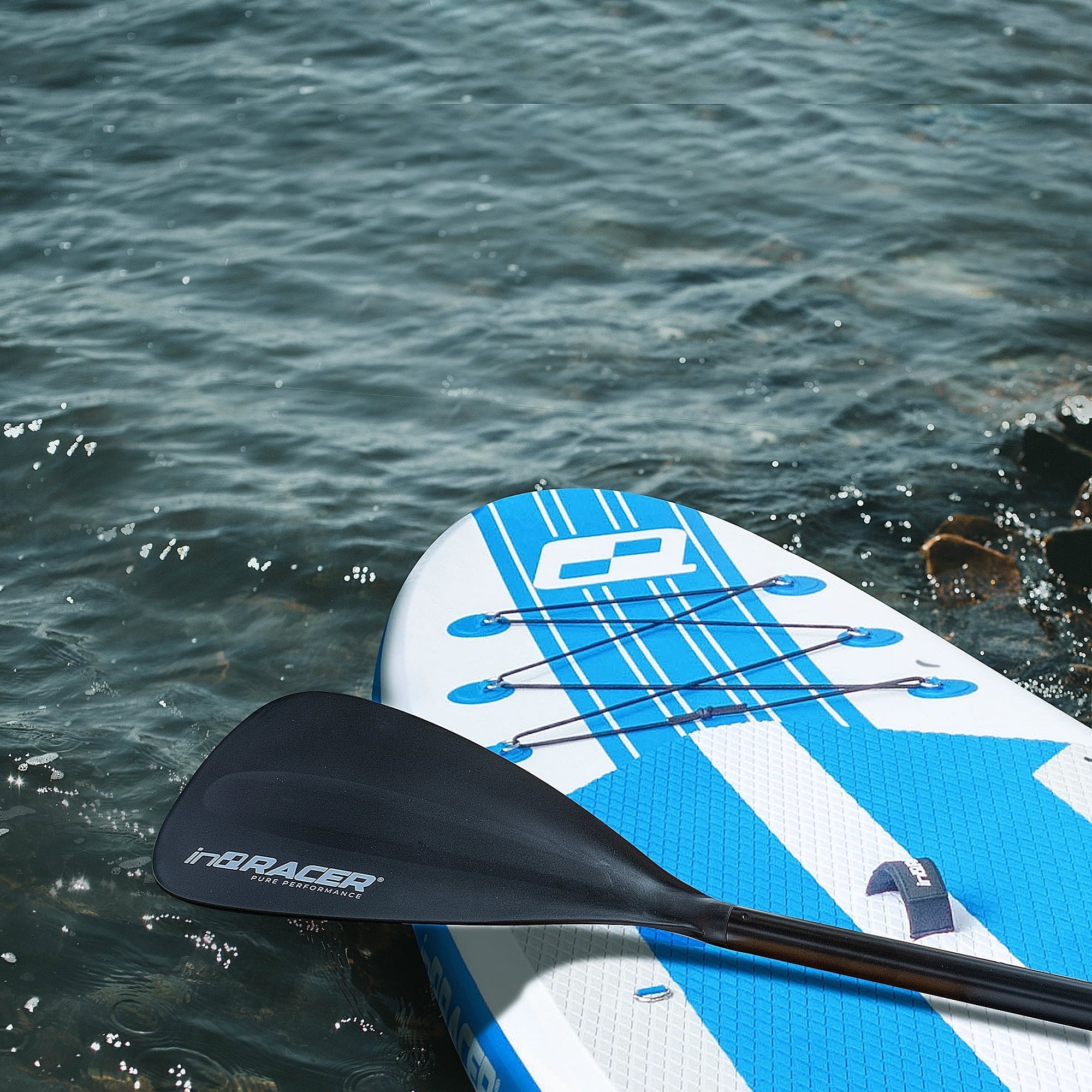 inQracer Inflatable Sizetand Up Paddle Board - 11ft x 33in x 6in - 29.7 - Discover ultimate balance and convenience with our premium SizeUP board and accessory kit!