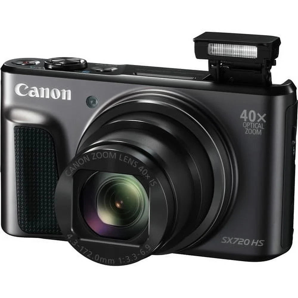 Canon Powershot Sizex720 Hs Digital Camera + Pixibytes Cleaning Cloth