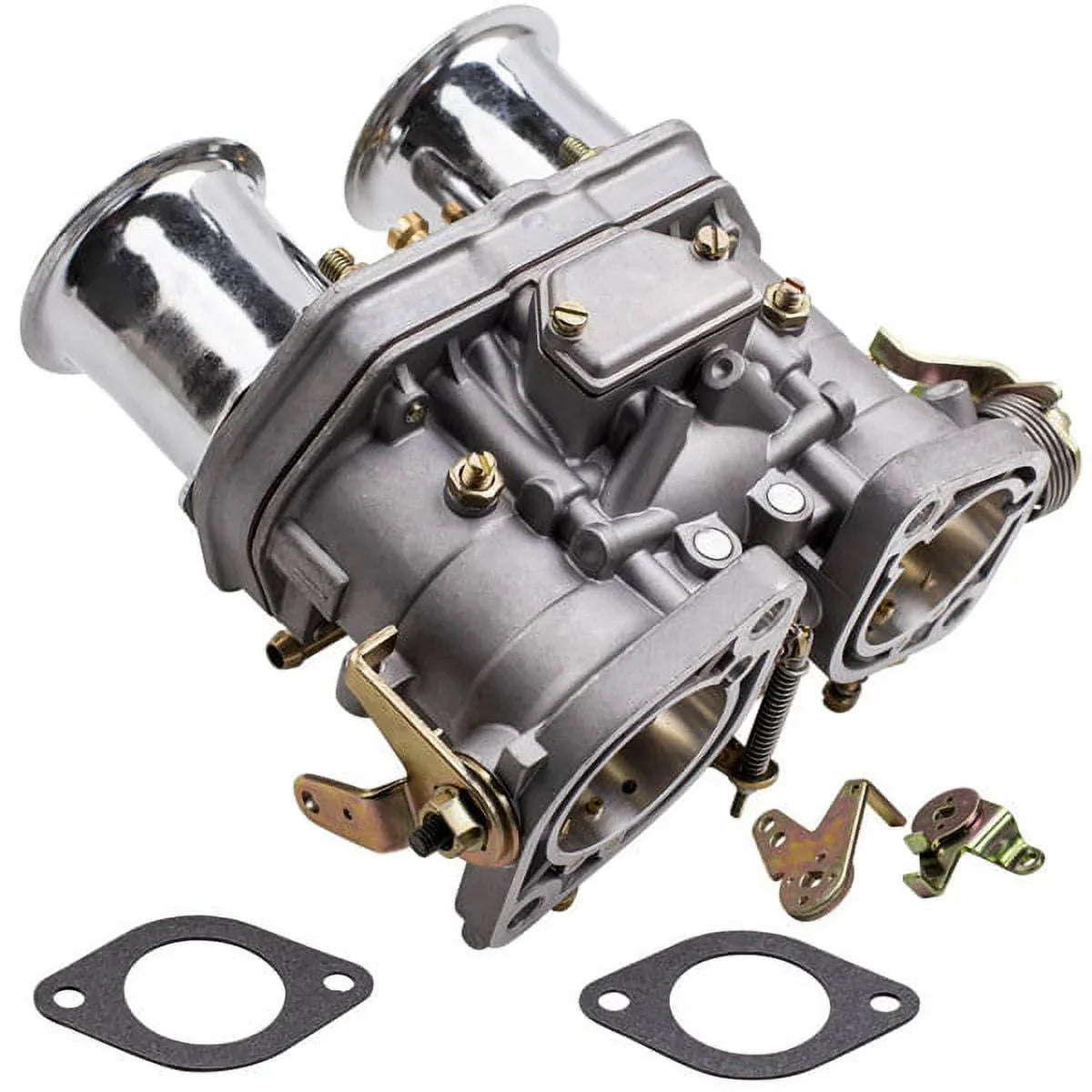 Fithood 1PC 44 IDF Carburetor with air horns Fit for VW Bug for Beetle for Fiat for Porsche 44IDF Carburetor