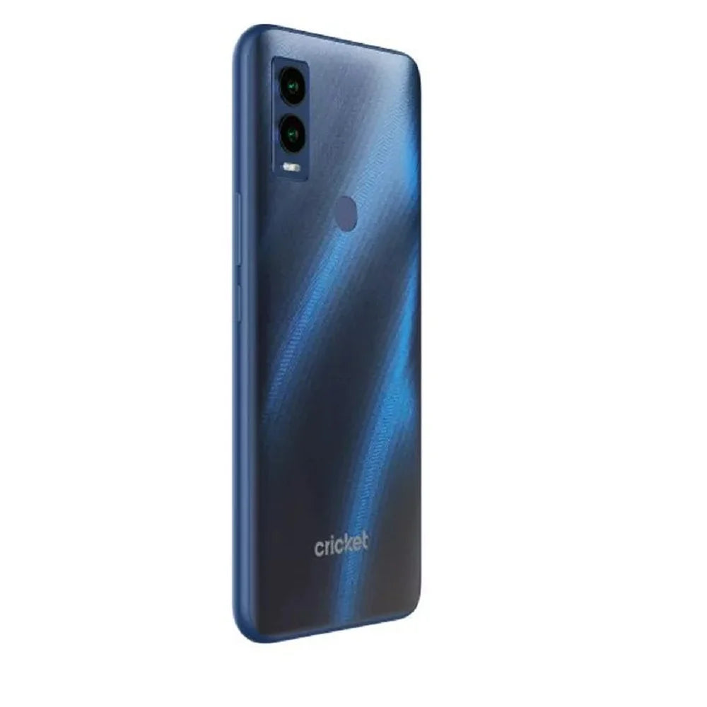 Refurbished Cricket Wireless Innovate E 5G LTE Cricket Wireless Prepaid Sizemartphone - Lightning Blue
