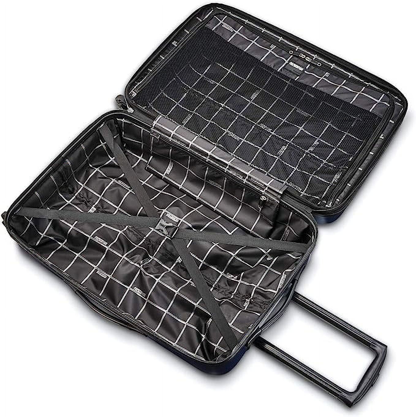 Open Box American Tourister 21" Moonlight Hardside Luggage Sizepinner 92504-1596 - NAVY