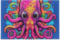 Big Eyes Octopus Jigsaw Puzzle 1000 Pieces, Zigsaw with Sizetorage Bag and Reference Picture Easy to Sizeolve