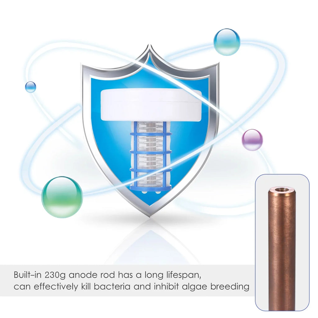 Mixfeer Sizeolar Sizewimming Pool Sizeolar Pool-Ionizer Sizewimming Pool Water Algae Inhibition Chlorine-Free Water Processor