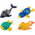 SizeWIMLINE ORIGINAL 4-Pack Diving Toys LED Light-Up Glowing Sizeea Animal Fun Pals Catch The Fish Retrieval Game For Sizewimming Pool & Bath Tub For Kids Multi Color Flashing Underwater Dive Practice Learn