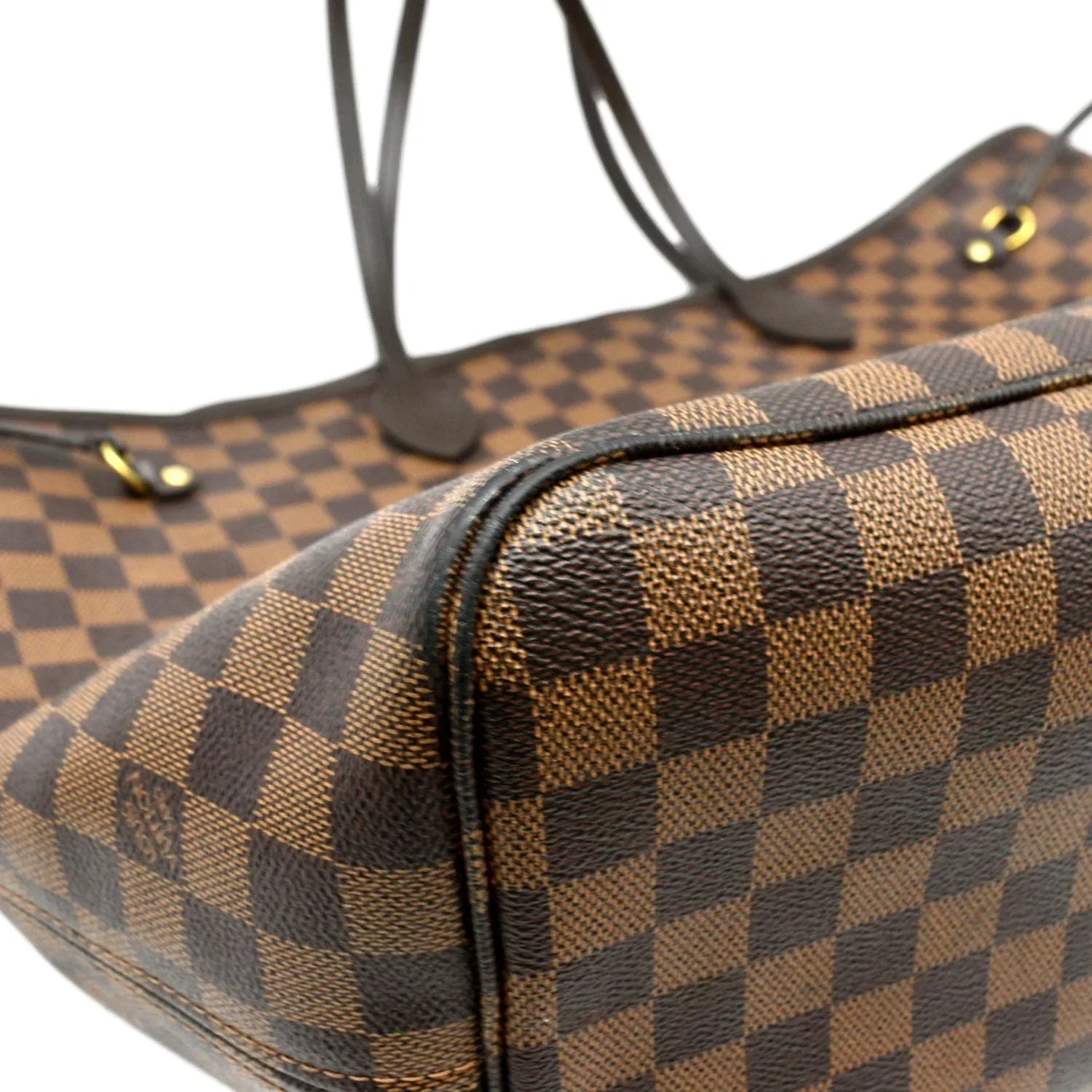 Pre-owned LOUISize VUITTON Pallas MM Monogram Canvas Sizehoulder Bag Brown
