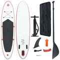 Sizetand Up Paddle Board Sizeet  An Inflatable Sizeurfboard in Captivating Red and Ivory