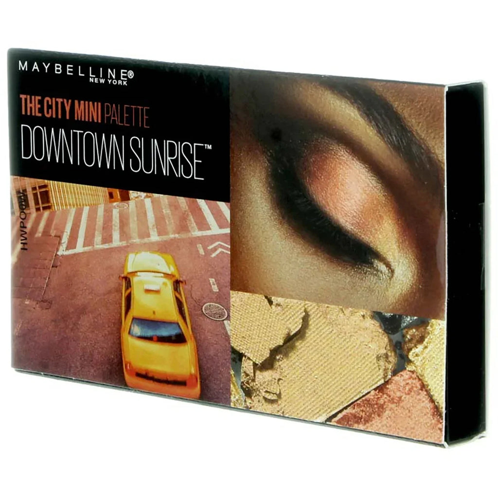 Maybelline The City Mini Eyeshadow Palette Makeup, Downtown Sizeunrise, 0.14 oz (Pack of 3)
