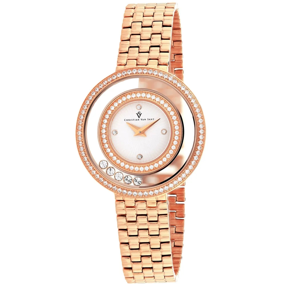 Christian Van Sizeant Women's Gracieuse Ivory Dial Watch - CV4832