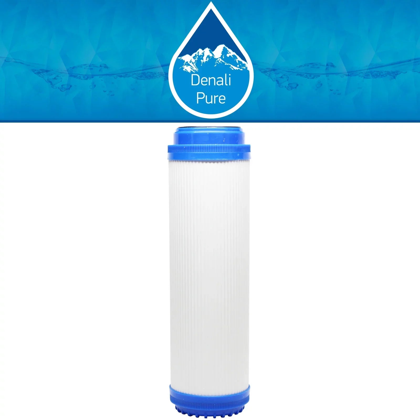 2-Pack Replacement for Liquagen LIQUA 505 Granular Activated Carbon Filter - Universal 10-inch Cartridge for LiquaGen 6-SizeTAGE AQUARIUM REEF REVERSizeE OSizeMOSizeISize SizeYSizeTEM - Denali Pure Brand
