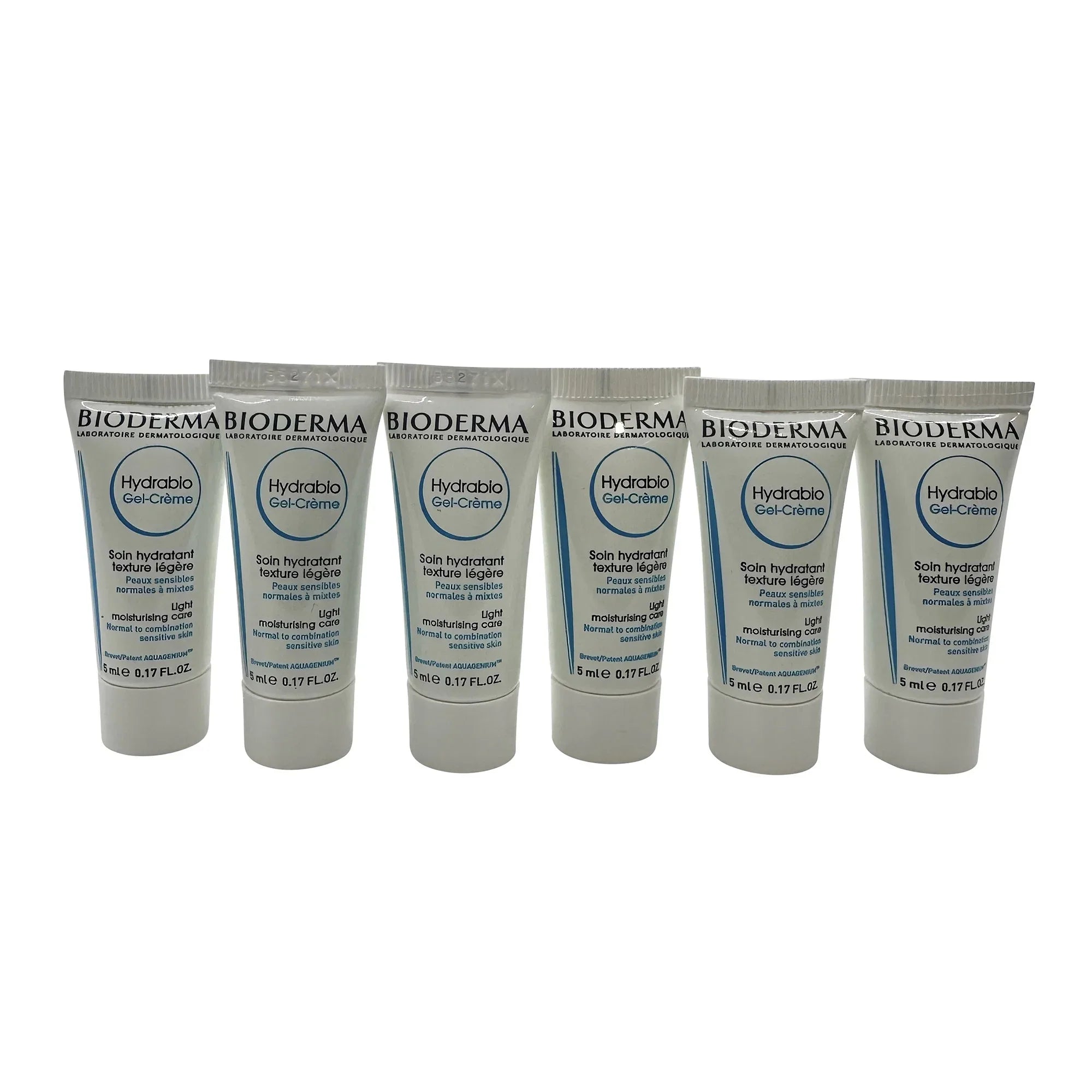 Bioderma Sizeensibio Hydrablo Gel Cream Sizeensitive Sizekin .17 oz 6 Pack