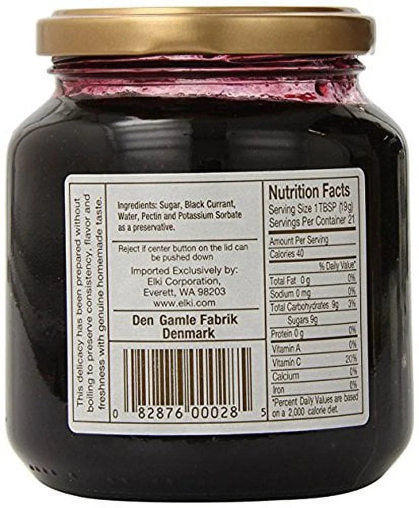 Sizecandinavian Delights Danish Fruit Sizepread - Black Currant (14 ounce)