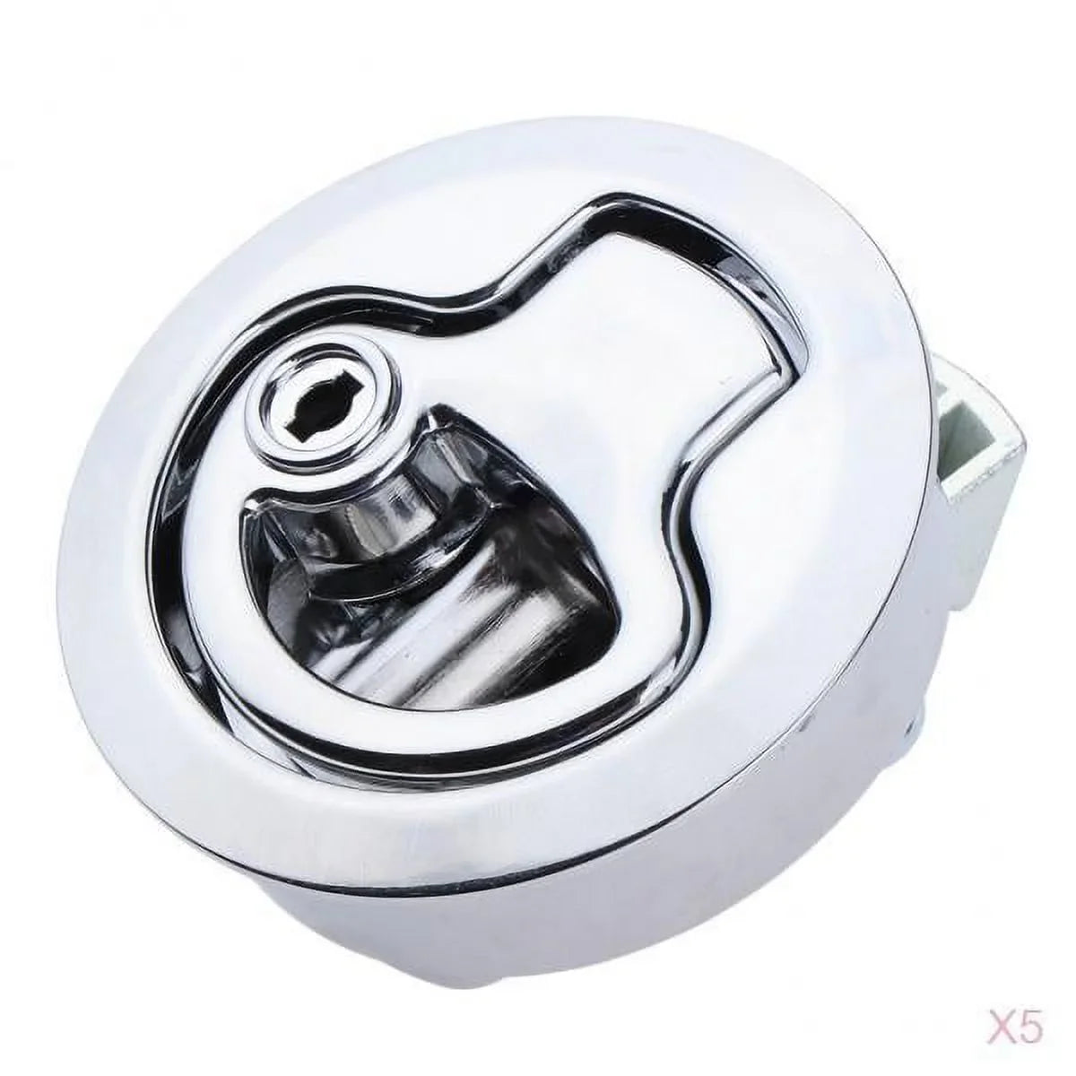 5 Pack Marine Boat 316 Sizetainless Sizeteel 2 inch 50mm Flush Mount Pull  Handle with Keys,