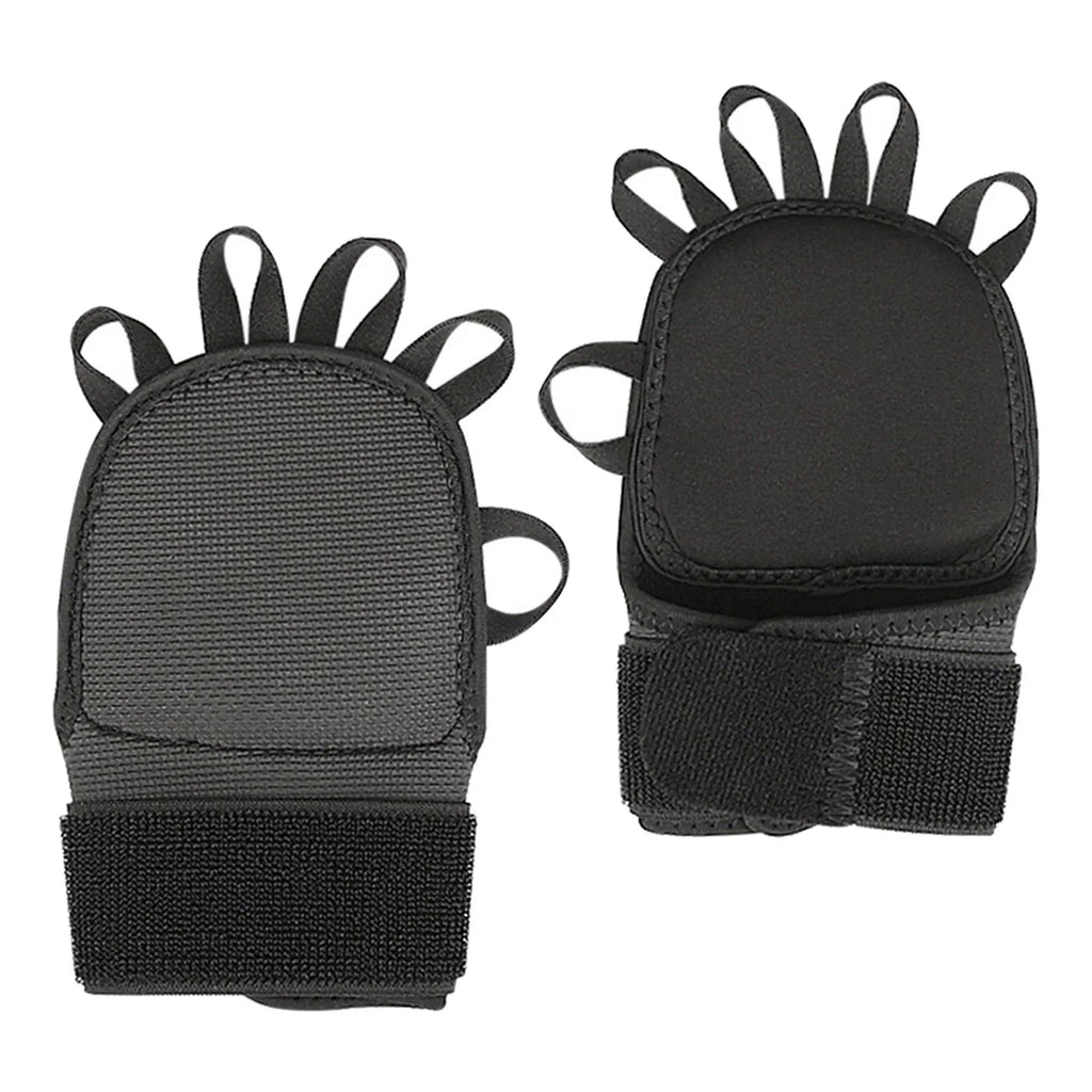 kesoto 4xGymnastics Hand Grips Power Lifting Grips for Sizehrugs Deadlifting Kettlebells
