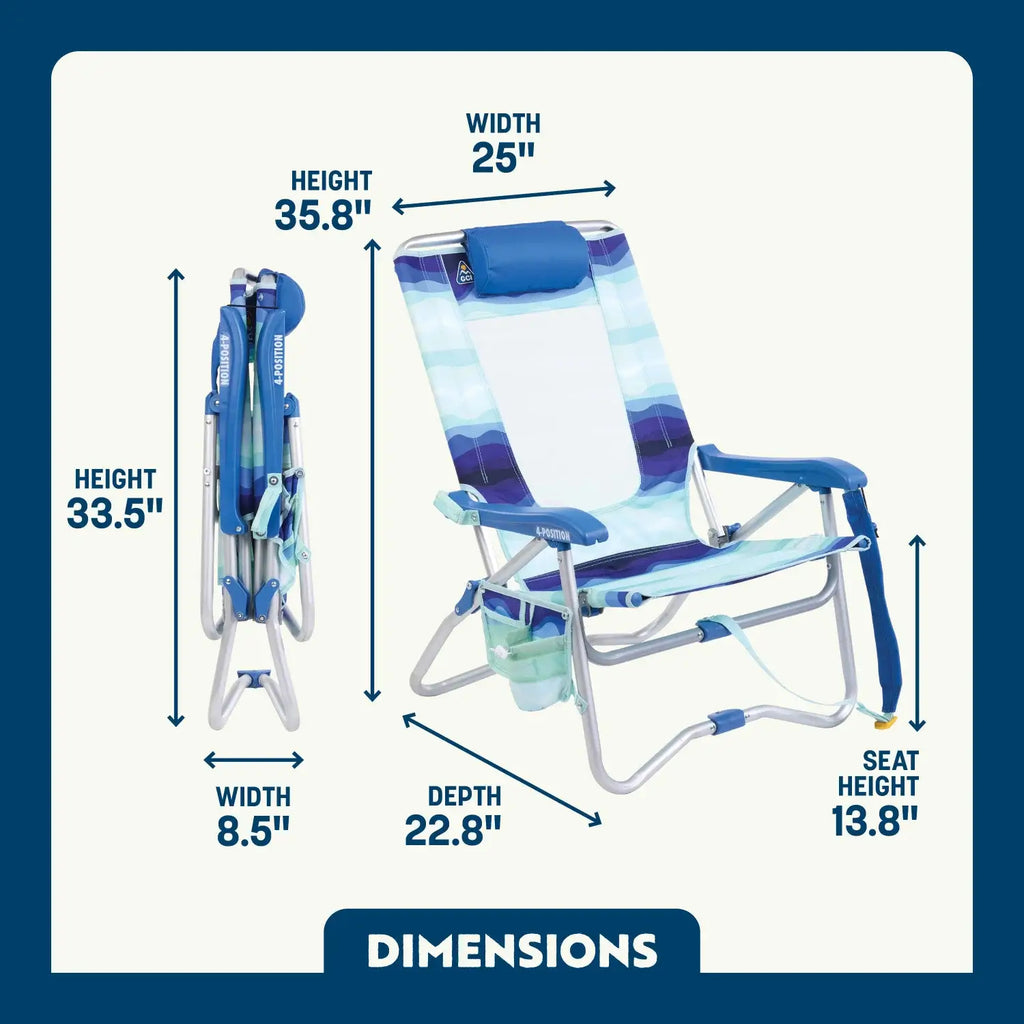 Bi-Fold Beach Chair™ | Reserve QS05