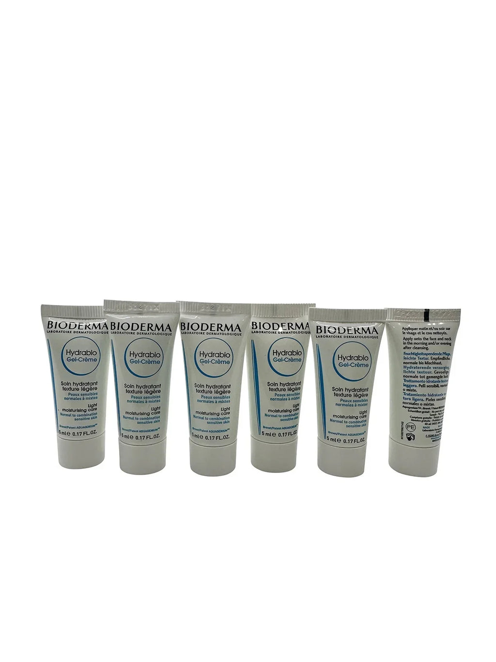 Bioderma Sizeensibio Hydrablo Gel Cream Sizeensitive Sizekin .17 oz 6 Pack