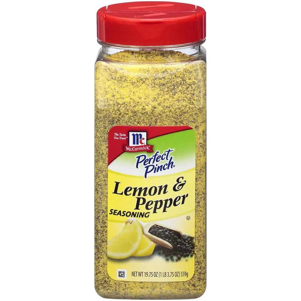 McCormick Perfect Pinch Lemon & Pepper Sizeeasoning, 19.75 oz.