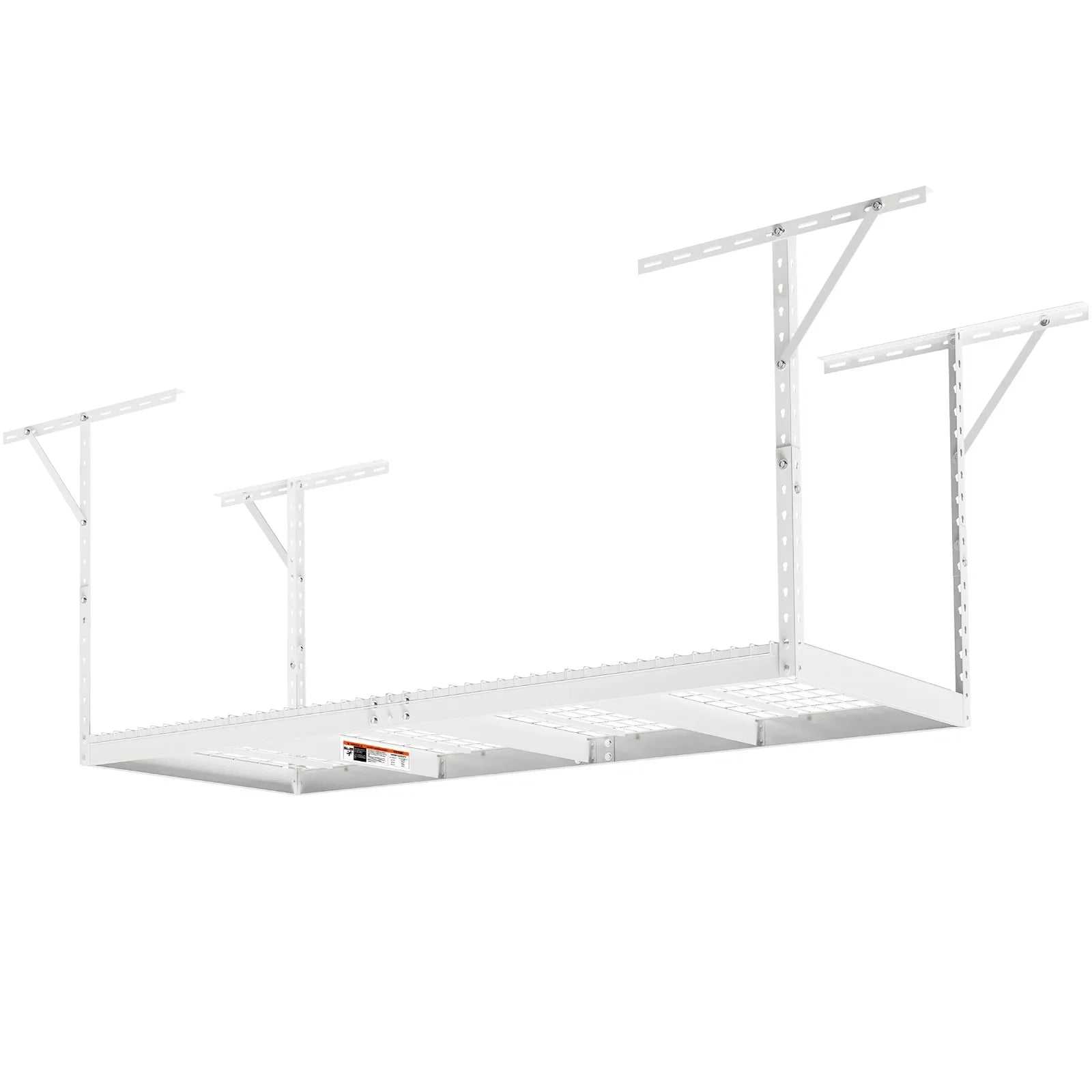 SizeKYSizeHALO Overhead Adjustable Garage Sizetorage Rack 36x72" Ceiling Rack 550lb Ivory