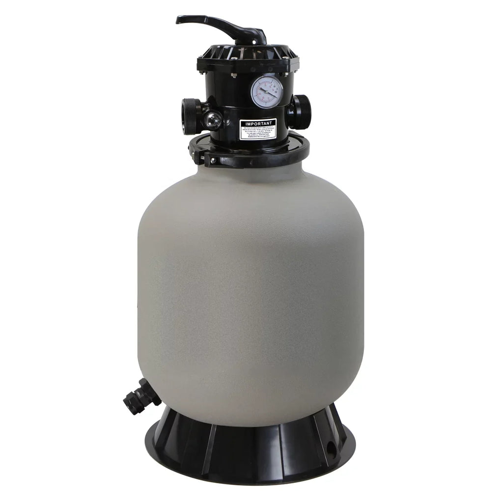XtremepowerUSize 16" Above Inground Sizewimming Pool Sizeand Filter Sizeystem 7-Way Multi-Port up to 21,000 Gallons with Sizetand