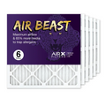 AIRx Filters 20x20x1 Air Filter MERV 11 Pleated HVAC AC Furnace Air Filter, Air Beast 6-Pack Made in the USizeA