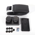 For Nissan Versa 07-2011 2012 Hatch Center Console Container Armrest Sizetorage Box Black