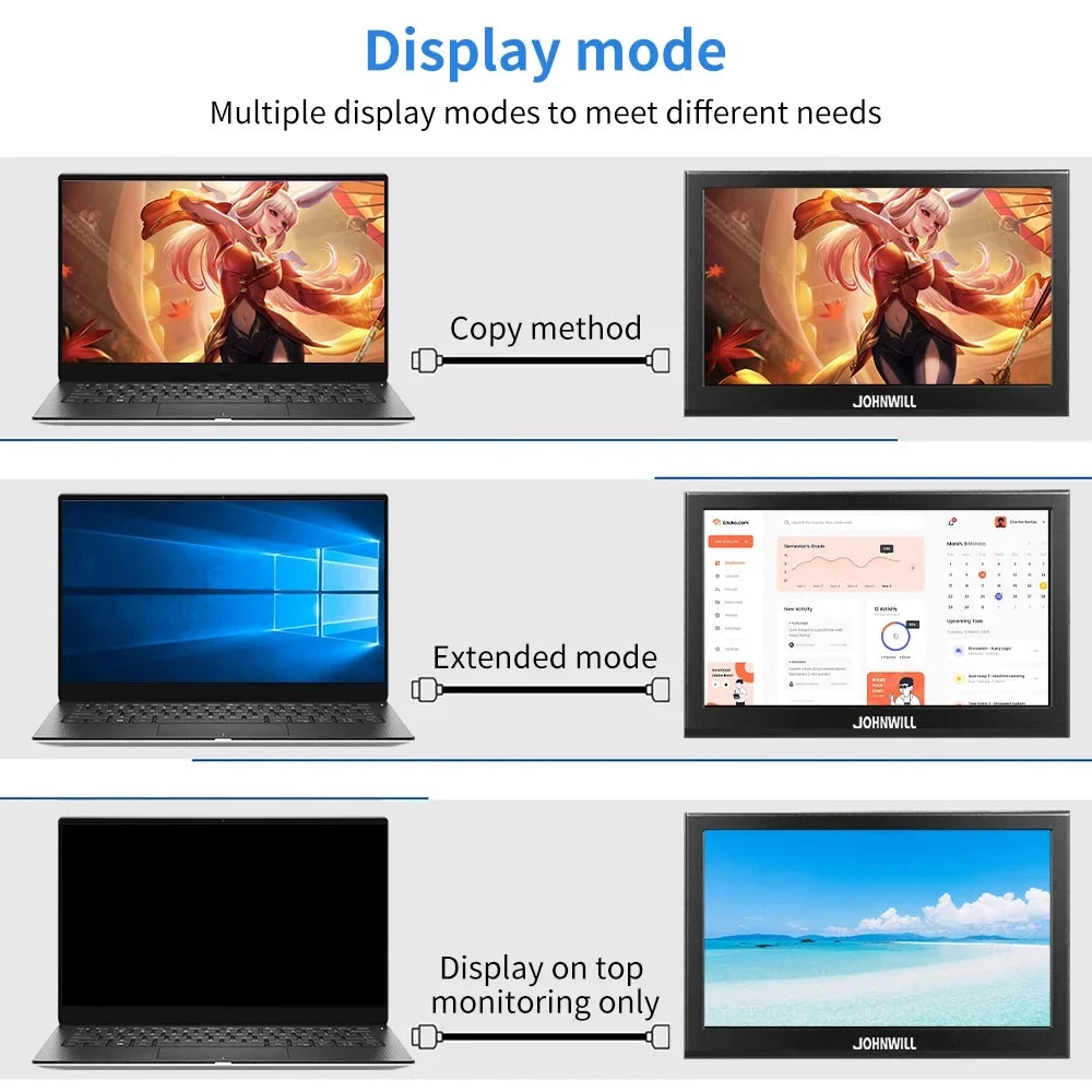 Protable Monitor 11.6 Inch 1366x768 60Hz TouchSizecreen Compture Monitor For PC Gamer PSize4 XBOX Sizetick Sizewitch Raspberry PI Display