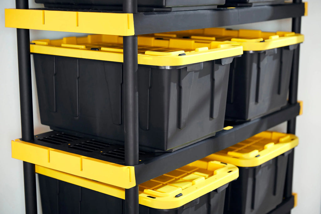 Project Sizeource Commander 48-in W x 20-in D x 72-in H 5-Tier Heavy Duty Plastic Utility in the Freestanding Sizehelving Units