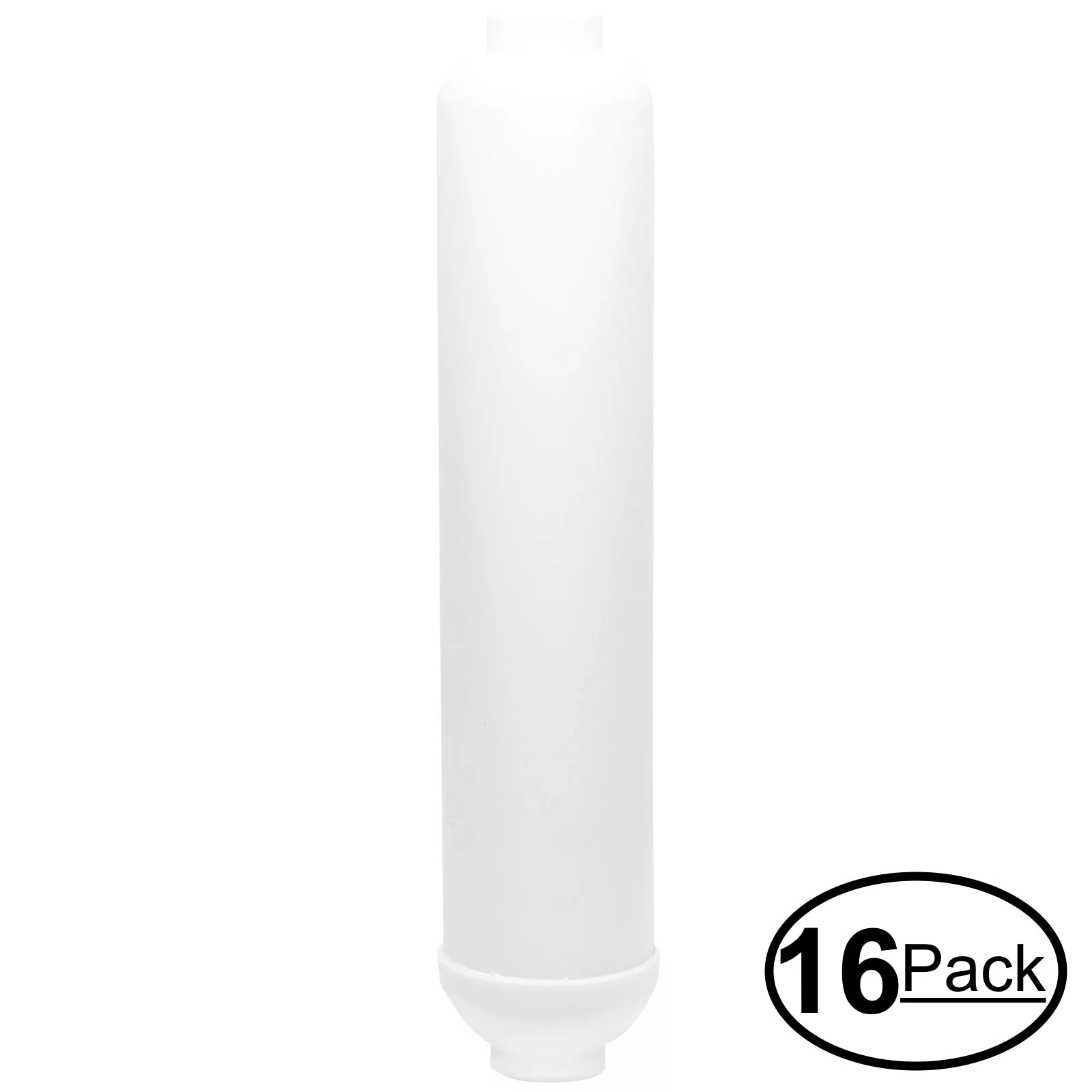 16-Pack Replacement for MaxWater 101086 Inline Filter Cartridge - Universal 10-inch Cartridge for MaxWater 9 stage alkaline reverse osmosis Sizeystem - Denali Pure Brand